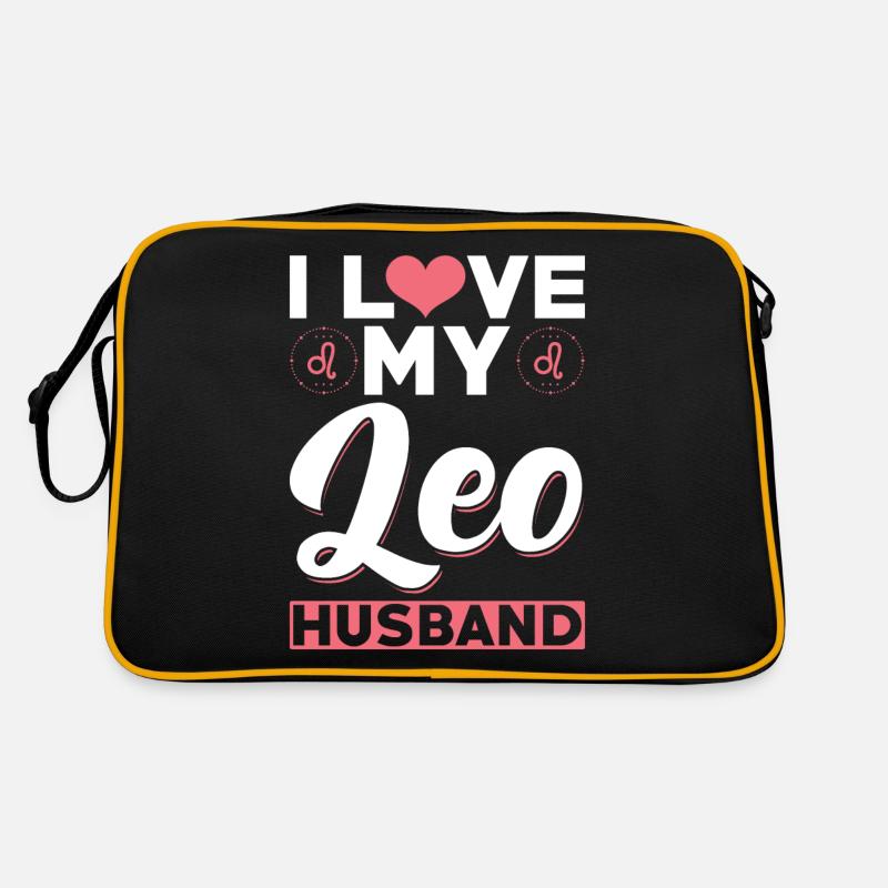 I love my Leo husband Retro Bag