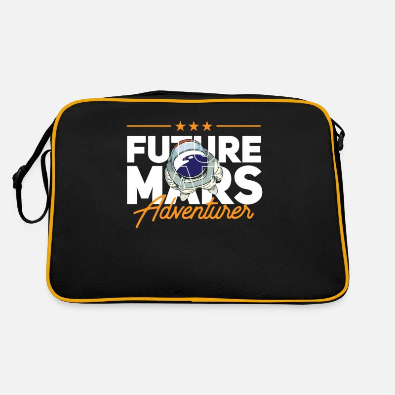 Future Mars Adventurer Astronaut Planet Sac Retro