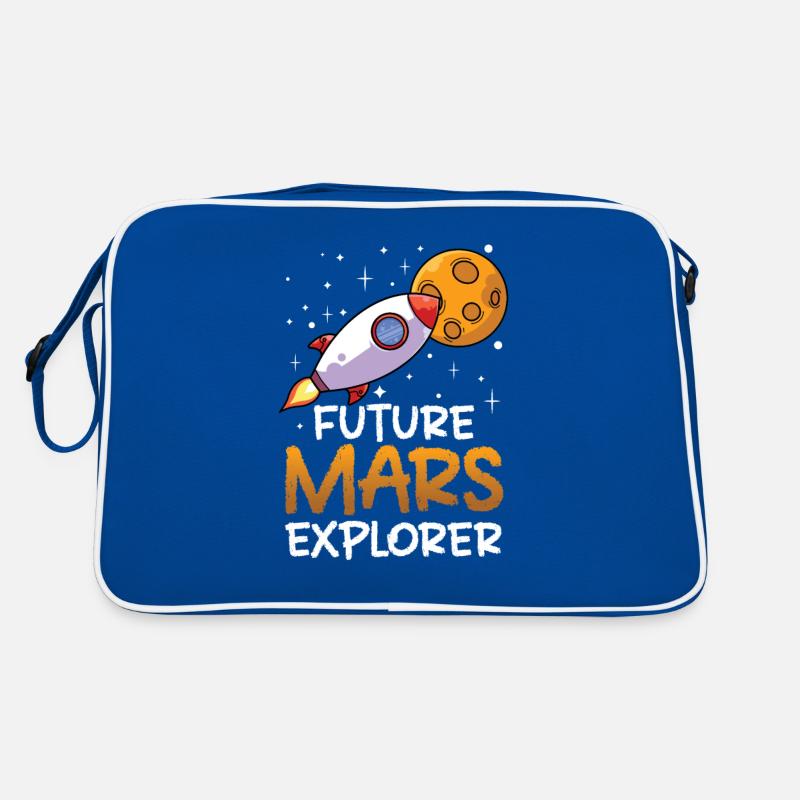 Future Mars Explorer Planet Astronaut Sac Retro