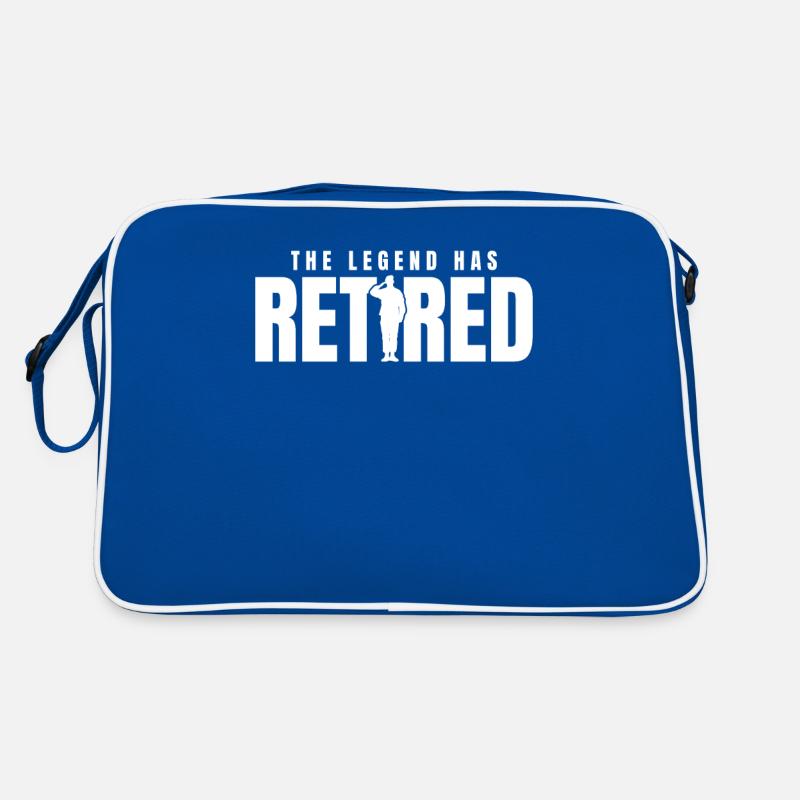 Rentner Rente La légende a pris sa retraite Sac Retro
