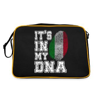 DNA Italie - Sac Retro - noir/or - Dos