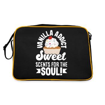 Vanilla Addict Sweet Scents for the Soul - Retro Bag - black/gold - Back