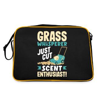 Grass Whisperer Just-Cut Scent Enthusiast - Retro Bag - black/gold - Back