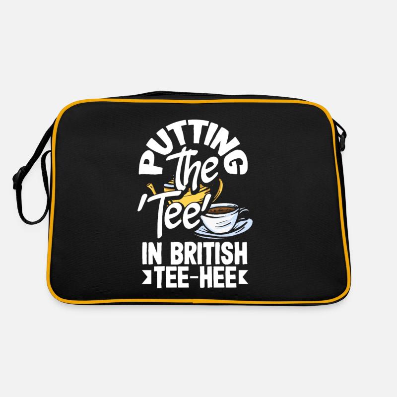 Putting the Tee in British Tee-Hee Retro Bag