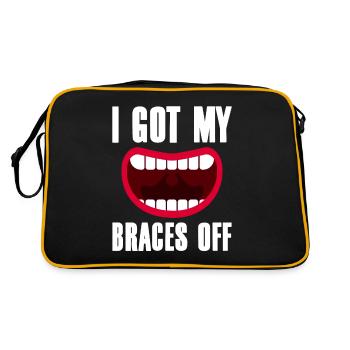 J’ai enlevé mes broches 2 - Sac Retro - noir/or - Dos