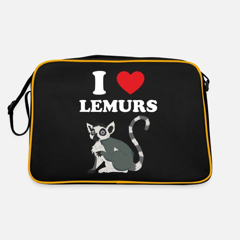 Lémurien Sac Retro