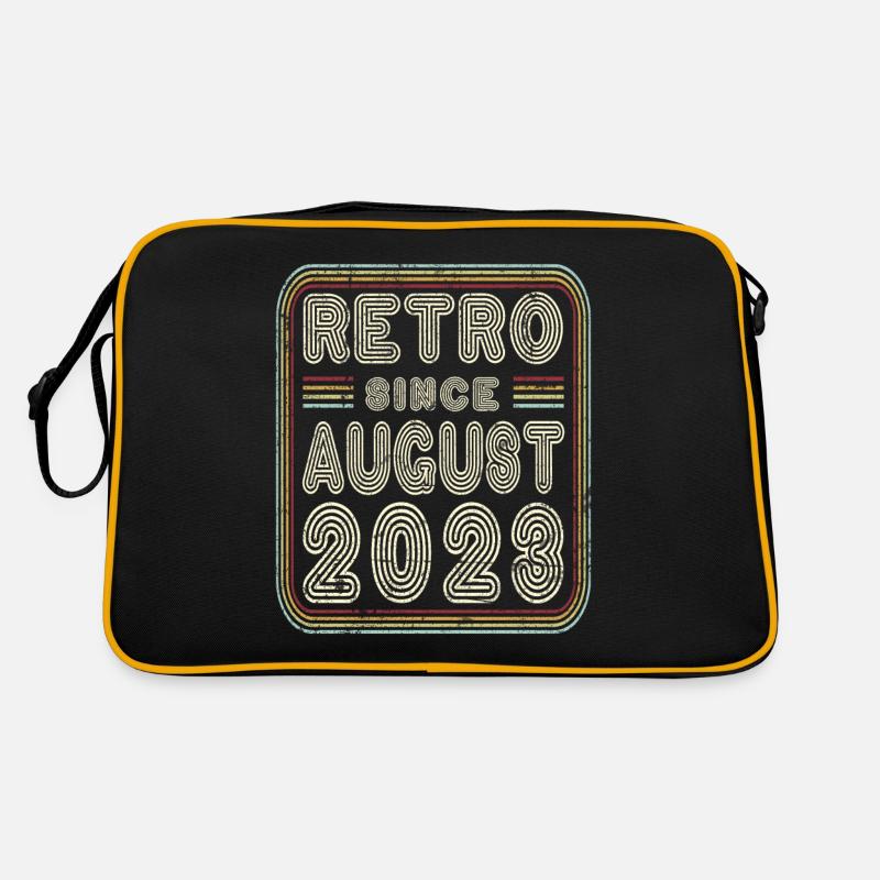 Birthday August 2023 Retro Gift Retro Bag