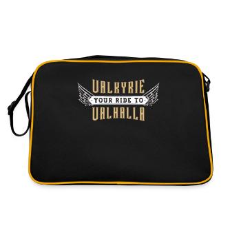 Valkyrie Votre balade au Valhalla Mythologie nordique - Sac Retro - noir/or - Dos