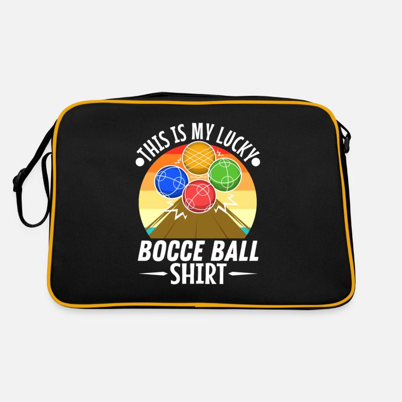 This is my Lucky Bocce ball Retro Tasche
