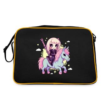 Cute Occult Death Girl, The - Sac Retro - noir/or - Dos