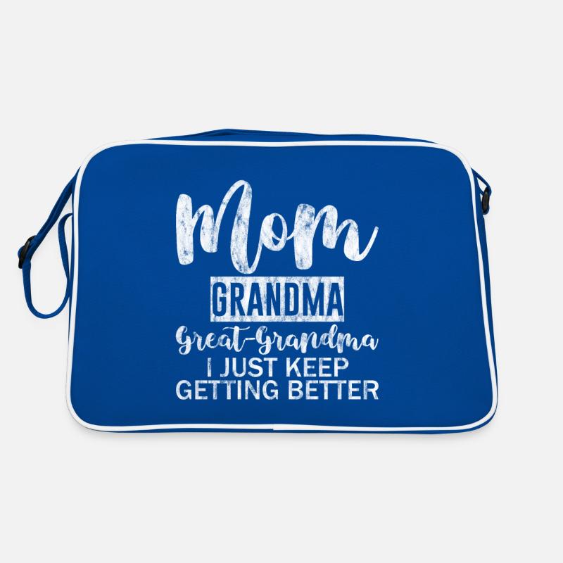 Maman Grand-mère Arrière-grand-mère, continue de s’améliorer 3 Sac Retro