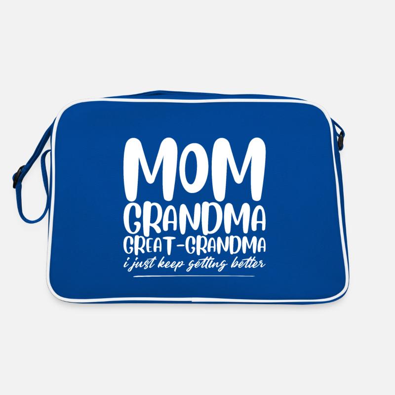 Maman Grand-mère Arrière-grand-mère, continue de s’améliorer Sac Retro