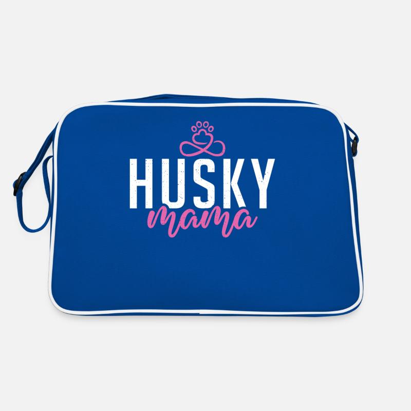 Cadeaux de chien Husky Sac Retro