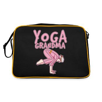 Yoga Grand-mère 4 - Sac Retro - noir/or - Dos