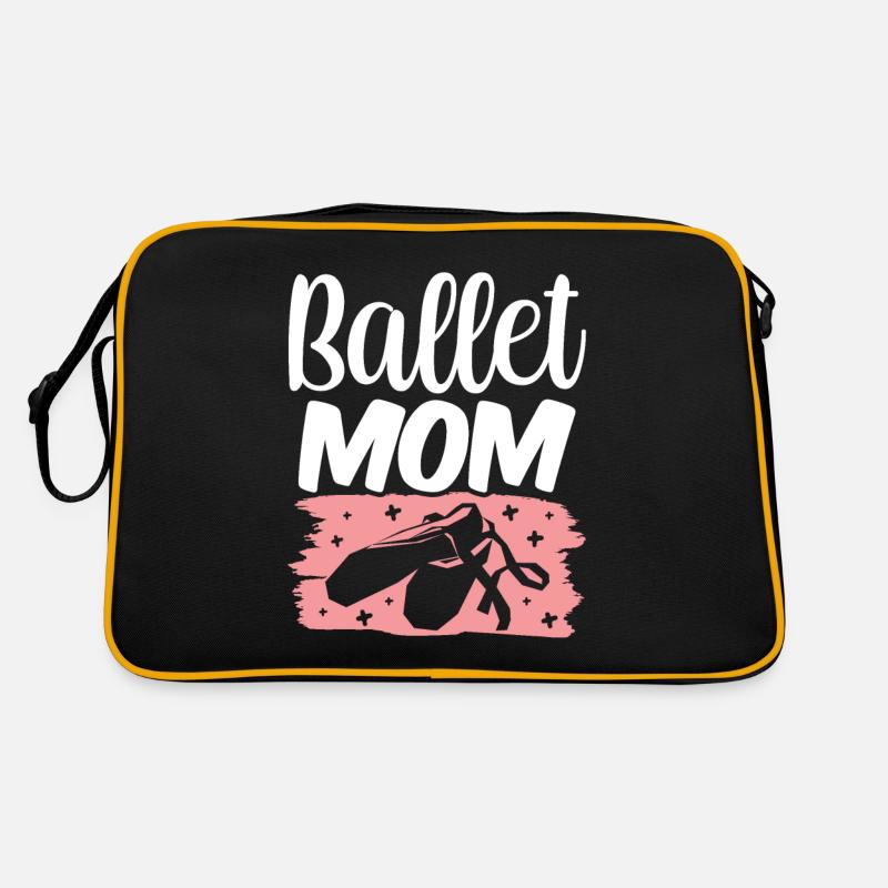 Ballet, Maman, Danseuse, Ballerine, Danseuse de ballet Sac Retro