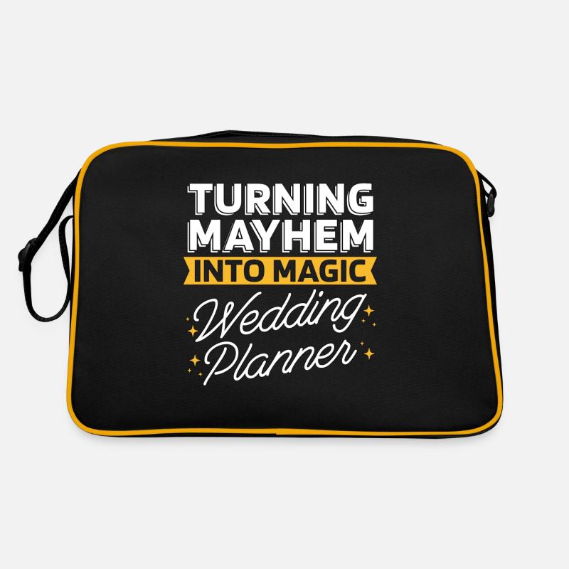 Le planificateur de mariage transforme le chaos en plan de mariage Sac Retro