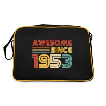 Célébrons 70 ans de génial depuis 1953 - Sac Retro - noir/or - Dos