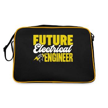 Electrical Engineer Future Electrical Engineer - Retro Bag - black/gold - Back