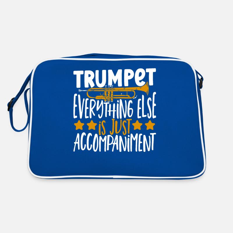 Trumpet Everything Else Is Just Accompaniment Retro Tasche