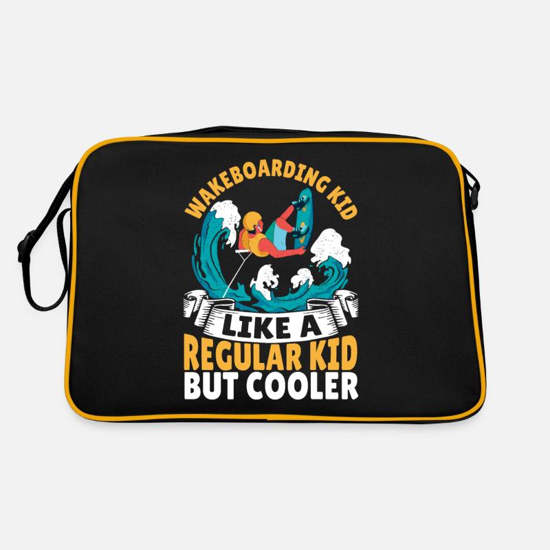 Wakeboarding Kid Like A Regular Kid But Cooler Retro Bag