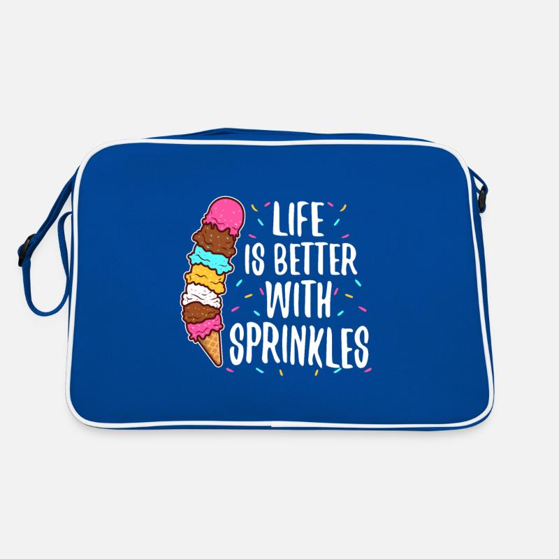 Life Is Better With Sprinkles Retro Bag
