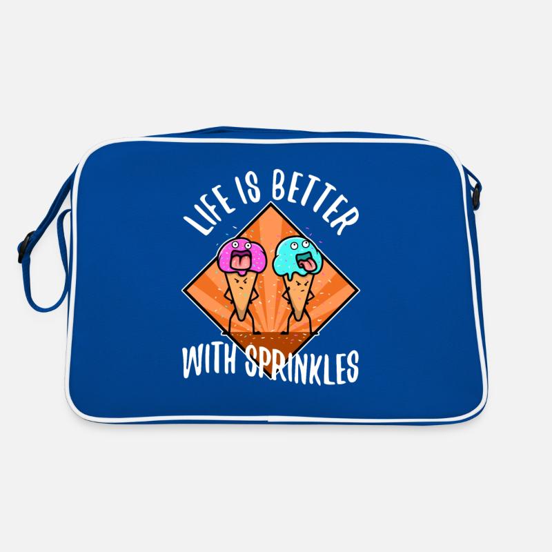 Life Is Better With Sprinkles Retro Bag