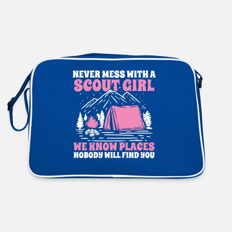 Boy Scout Funny Retro Bag