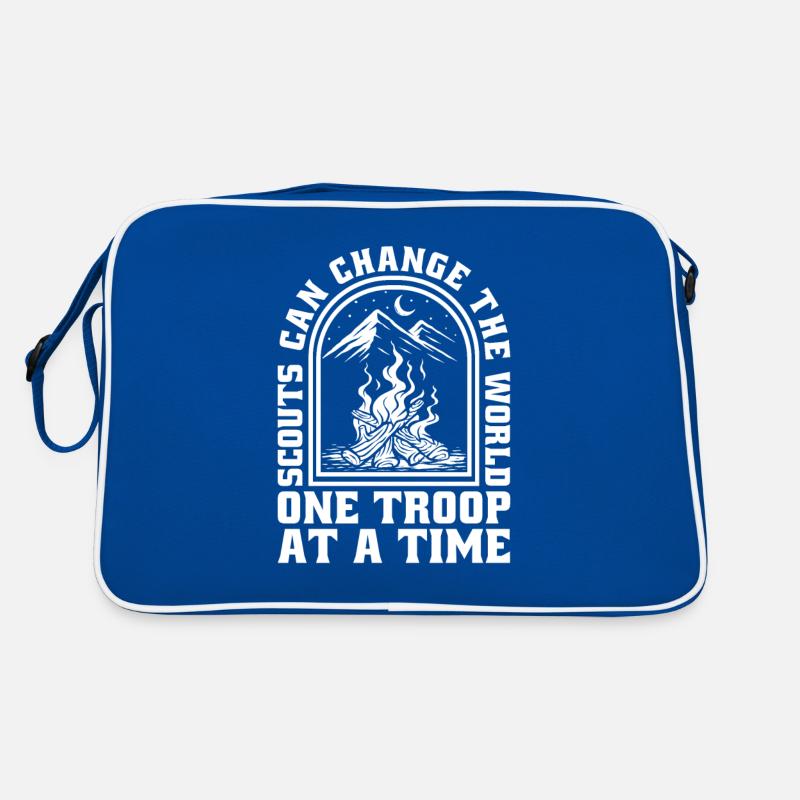 Pfadfinder Witzig Retro Tasche