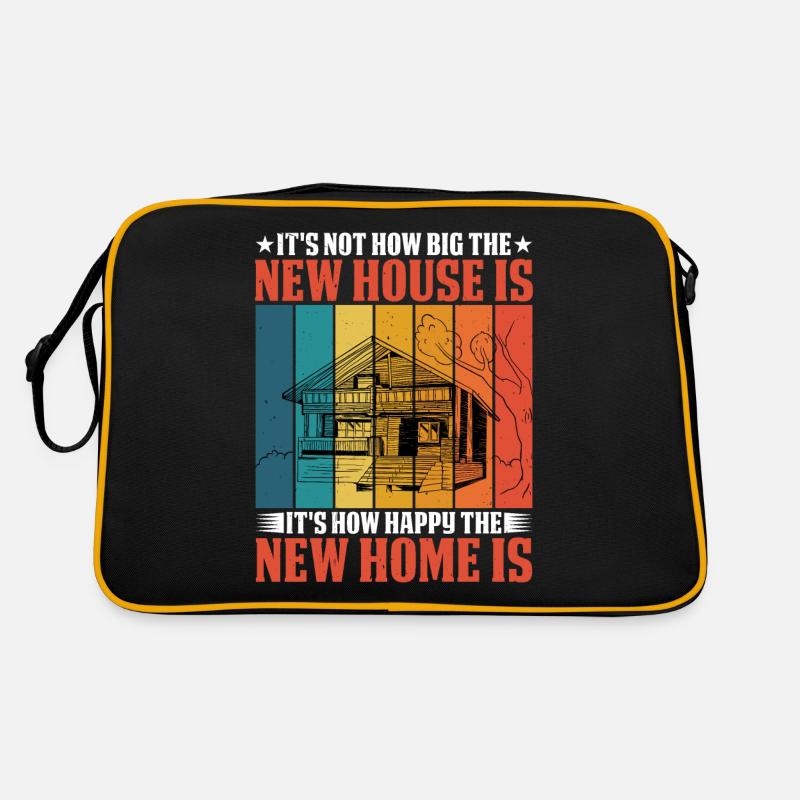 C’est comme la nouvelle maison est heureuse 2 Sac Retro