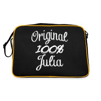 Original 100% Julia - Retro Bag - black/gold - Back