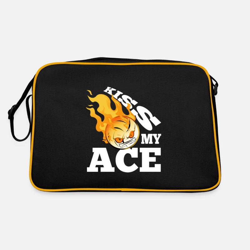 Embrasse mon as du volleyball Sac Retro