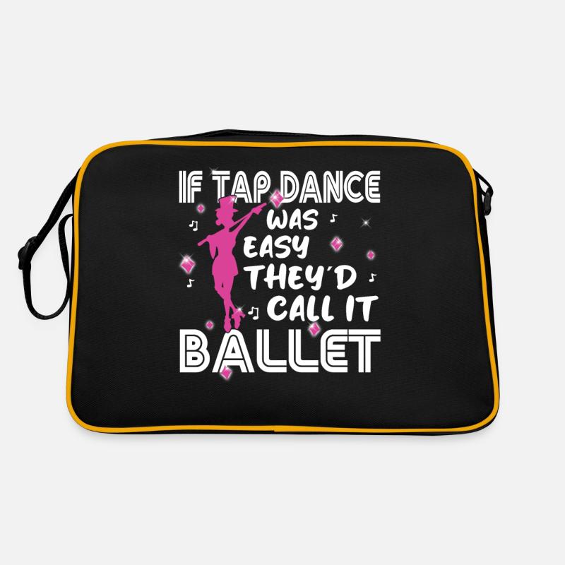 Tap Dance - Clogging Dance - Funny Tap Dancing Retro Bag
