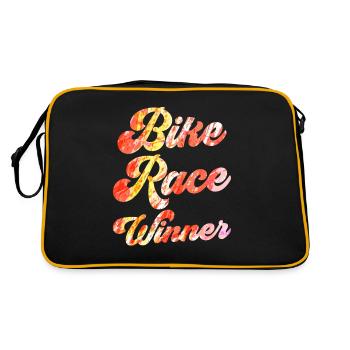 Vainqueur de la course cycliste Cycliste Course cycliste - Sac Retro - noir/or - Dos