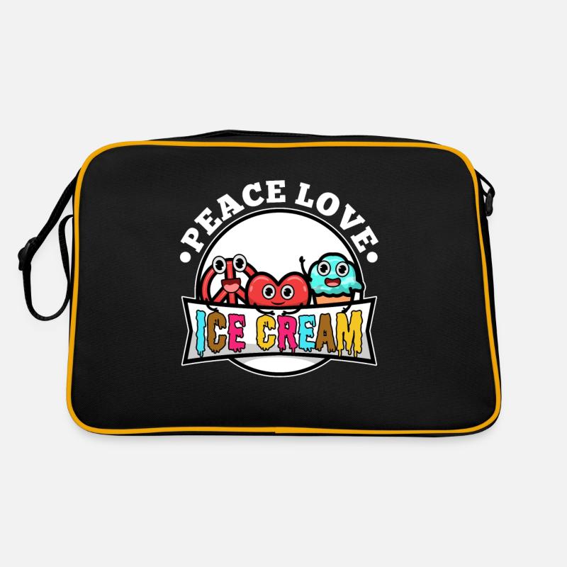 Crème glacée Peace Love Sac Retro