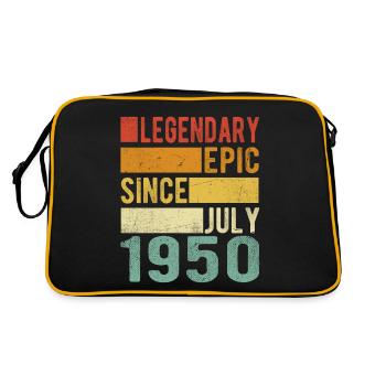 Anniversaire: Juillet 1950 Épopée légendaire - Sac Retro - noir/or - Dos