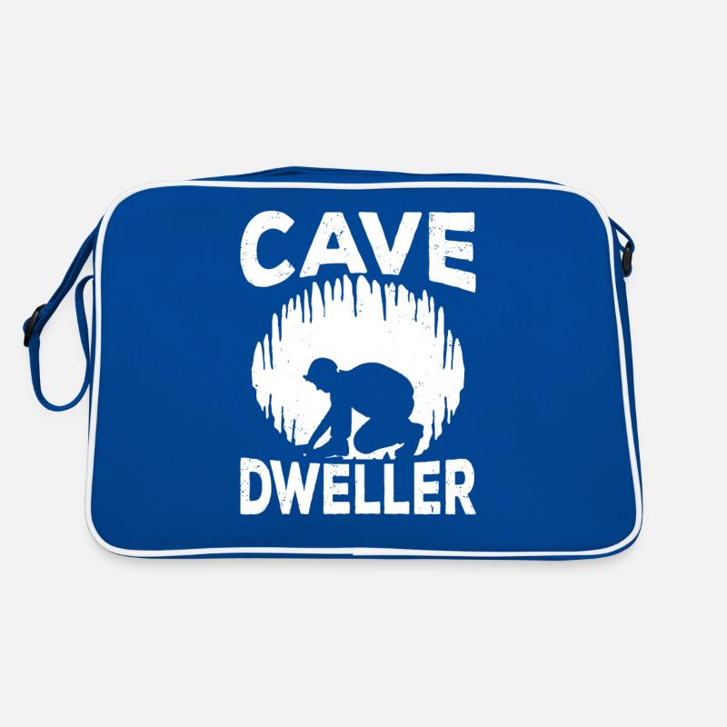 Cave Dwellers Speleologists Cave Exploration Retro Bag