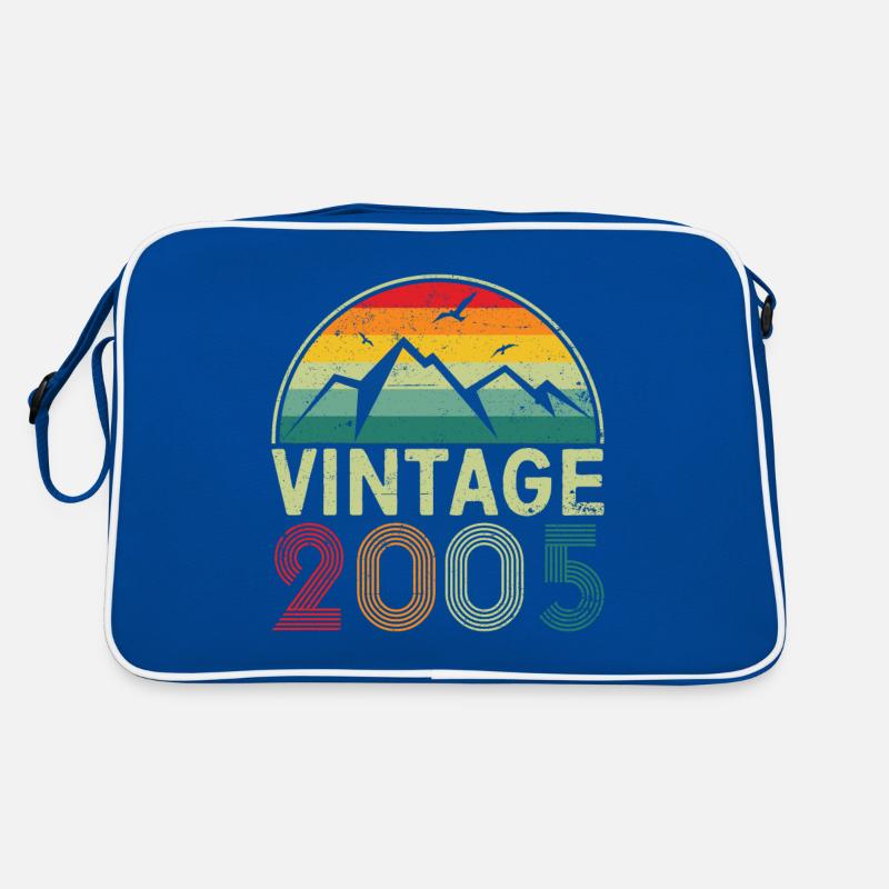 Millésime 2005 18ème anniversaire 18 ans classique Sac Retro