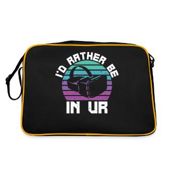 Cadeau VR de réalité virtuelle - Sac Retro - noir/or - Dos