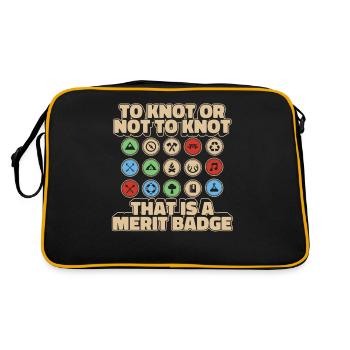 Pathfinder Nodes - Retro Bag - black/gold - Back
