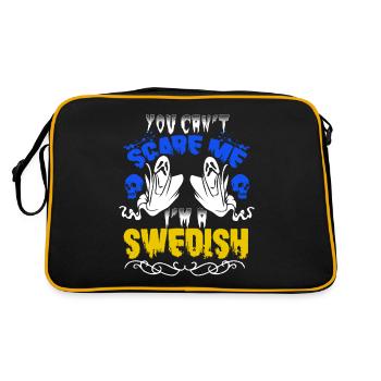 Scare Swedish - Retro Bag - black/gold - Back