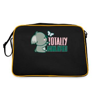 Koala Koala Totally Koalafied - Retro Bag - black/gold - Back