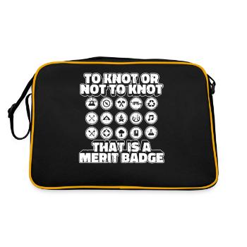 Pathfinder Nodes - Retro Bag - black/gold - Back