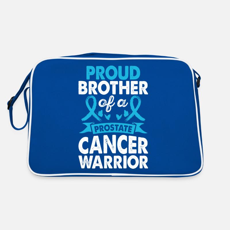 Frère de la conscience guerrière du cancer de la prostate Sac Retro