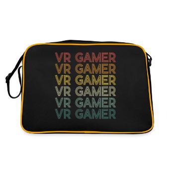 Cadeau VR de réalité virtuelle - Sac Retro - noir/or - Dos