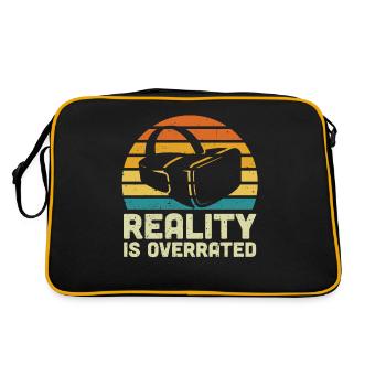 Cadeau VR de réalité virtuelle - Sac Retro - noir/or - Dos