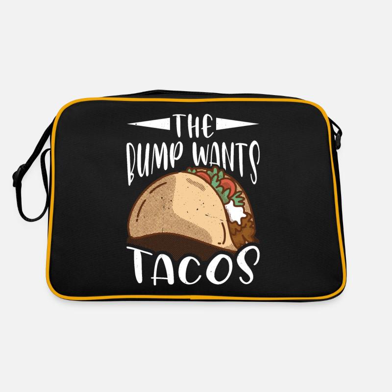 La bosse veut des tacos 3 Sac Retro
