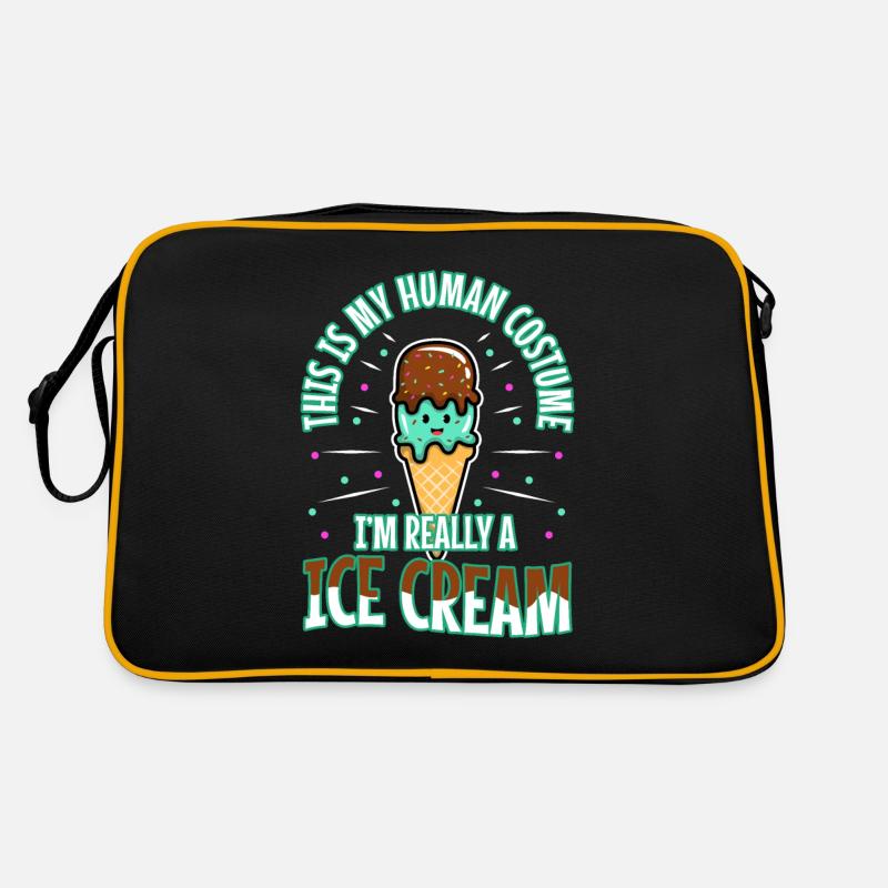 C’est mon costume humain je suis vraiment une glace Sac Retro