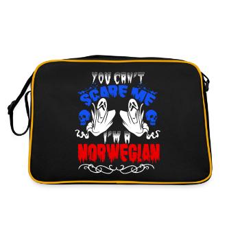 Scare Norwegian - Retro Bag - black/gold - Back