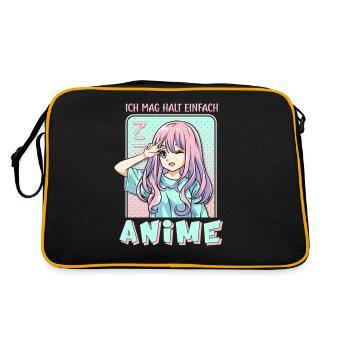 front 27691647202220029 - Retro Tasche - Schwarz/Gold - Hinten