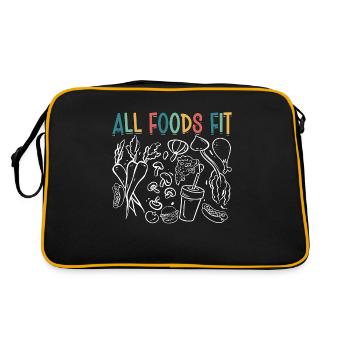 Dietitian All Foods Fit Health Coach Dietitians - Retro Bag - black/gold - Back